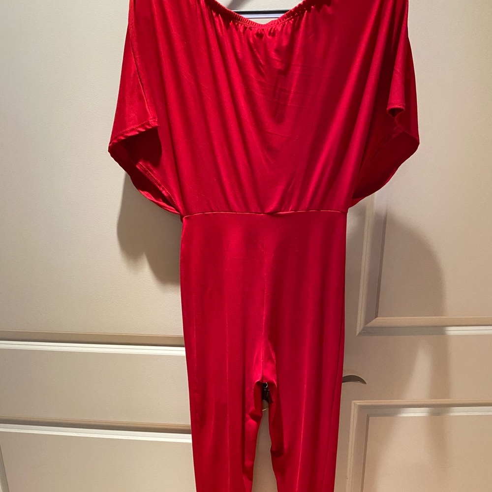Red Jumpsuit - Picture 3 of 4